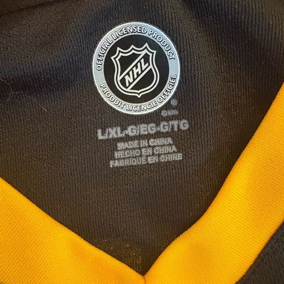 Sidney Crosby youth Pittsburgh Penguins jersey size L/XL - Picture 5 of 5